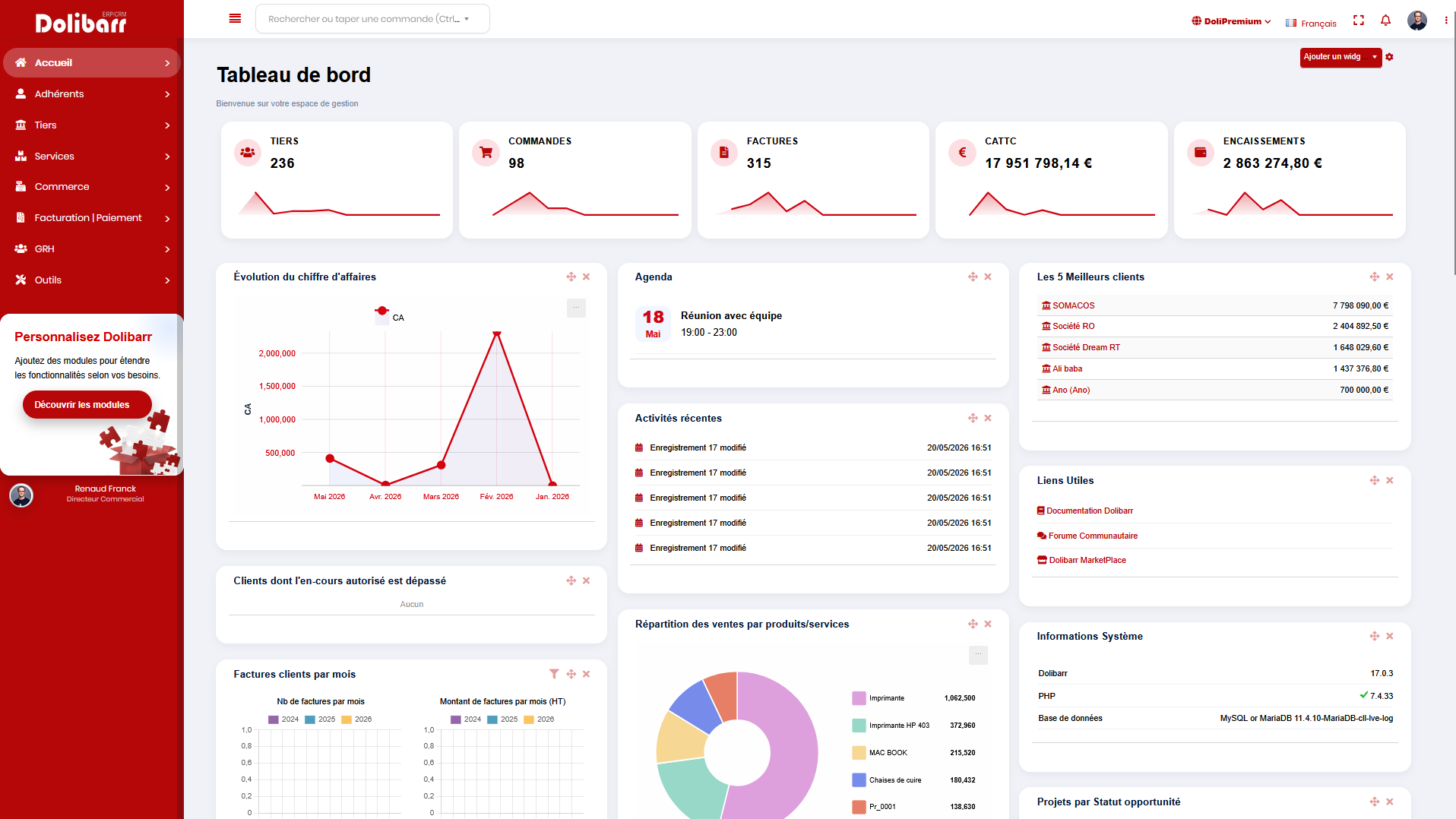 DoliPremium - Premium Theme for Dolibarr ERP & CRM