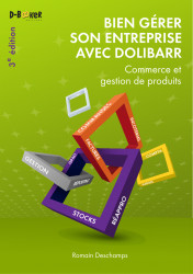 French Dolibarr book for for companies that produce or market goods- 3rd Edition