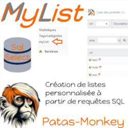 myList : listes dynamiques personnalisées