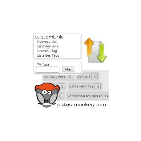 CustomLink : improving links between elements