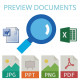 document preview: PDF, word, Excel, ppt, images 6.0.0 - 12.0.2