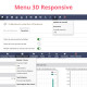 Responsive 3D Menu for Dolibarr 6.0.0 - 13.0.0