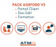 Pack Agefodd V3 + Customer Portal + Doc Edit + Training 8.0.x - 10.0.x