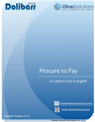 Dolibarr 11 - Procure to Pay Training Document