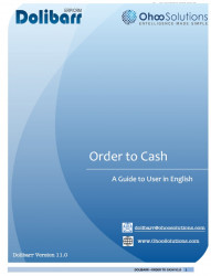Dolibarr - Order to Cash Training Document