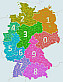 Postleitzahlen (PLZ) Deutschland