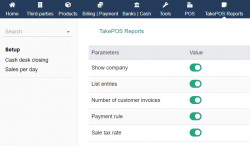 TakePOS Reports + 1 diseño de reporte personalizado