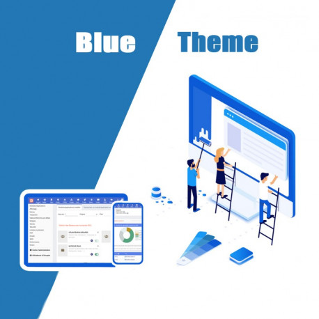 BlueTheme - Tema creativo de Dolibarr 13.0.0