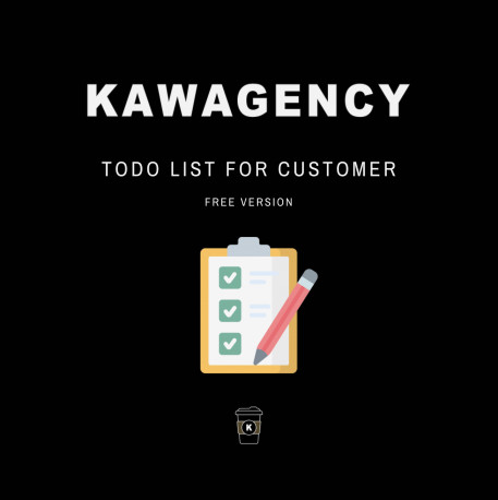 Todo list for customer - Free version