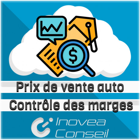 Prix de vente auto - Contrôle des marges 3.7 - 16.x