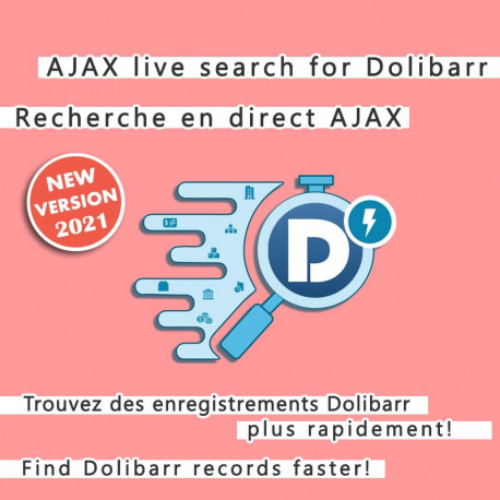 Ajax Live Data Suche nach Dolibarr V2