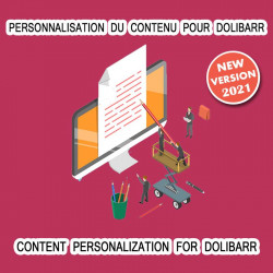 Personnalisation du contenu pour Dolibarr V2