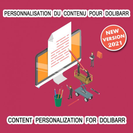Personnalisation du contenu pour Dolibarr V2
