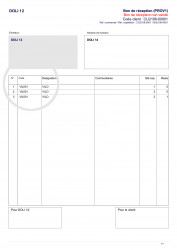 Delivery PDF Template