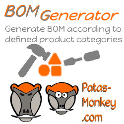 BomGenerator: Creation of Bills of Materials from a combination model