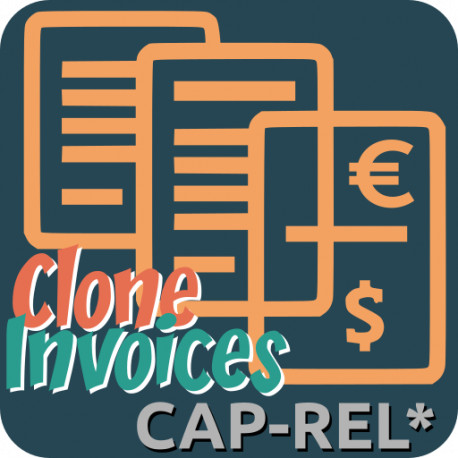 Duplicate one Invoice to many customers (caprel)
