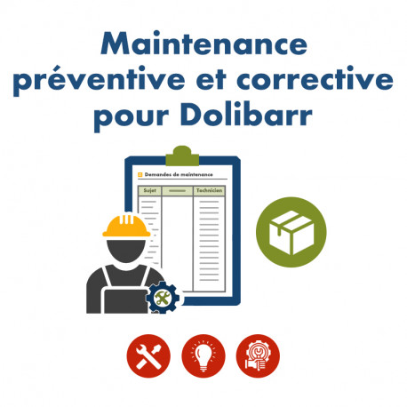 Maintenance préventive et corrective pour Dolibarr 6.0.0 - 13.0.0