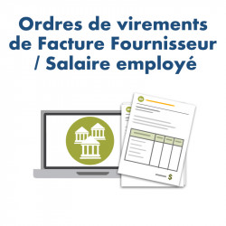 Overboekingsopdracht: leveranciersfacturen / salaris van werknemers V4 -