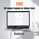 Sales Invoice ODT template Dolibarr ERP/CRM