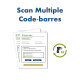 Escaneo de múltiples códigos de barras