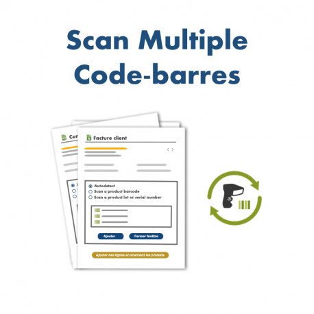Scan De Codes-Barres Multiples