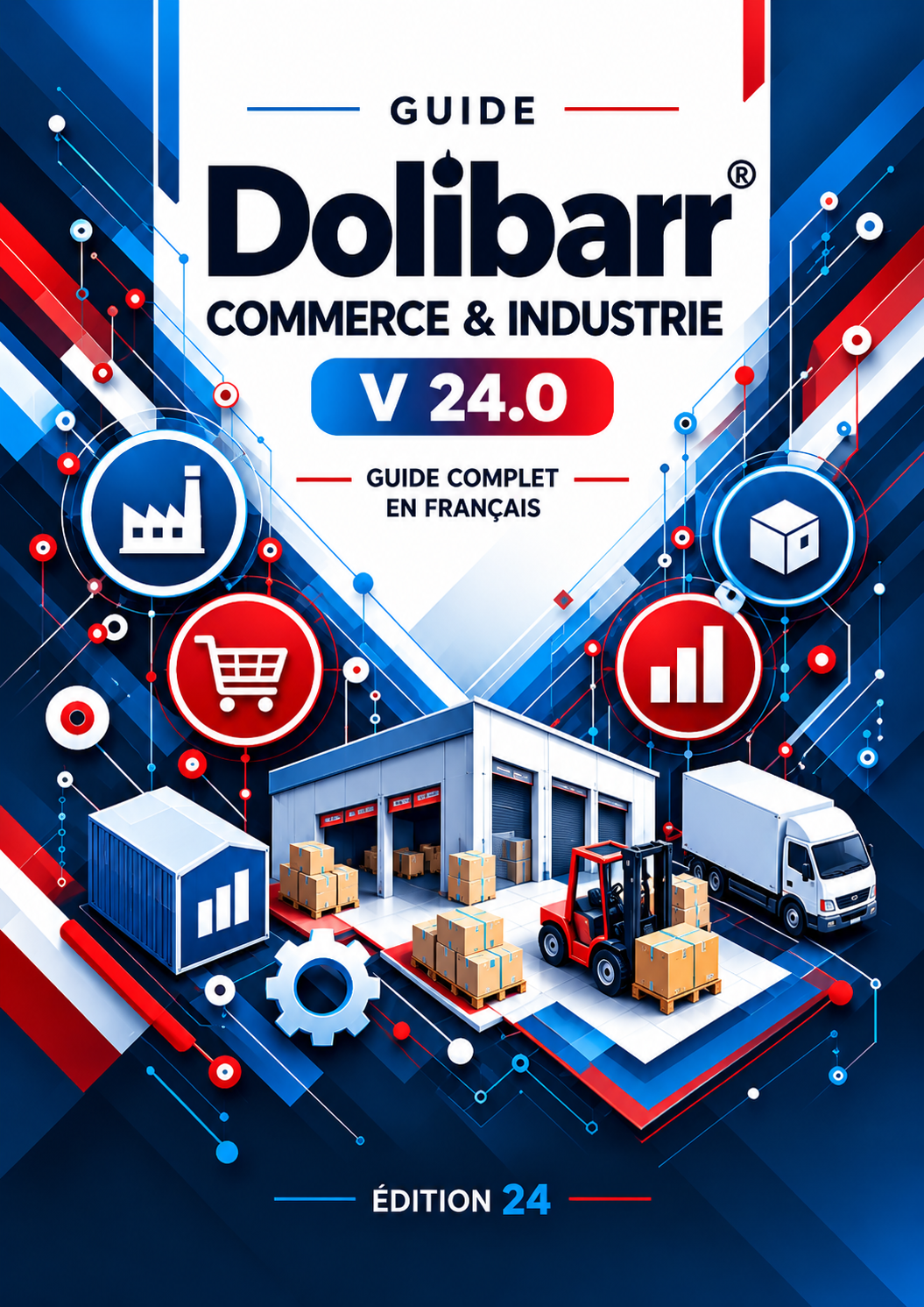 Dolibarr The Book 24.0 pour commerce & industrie