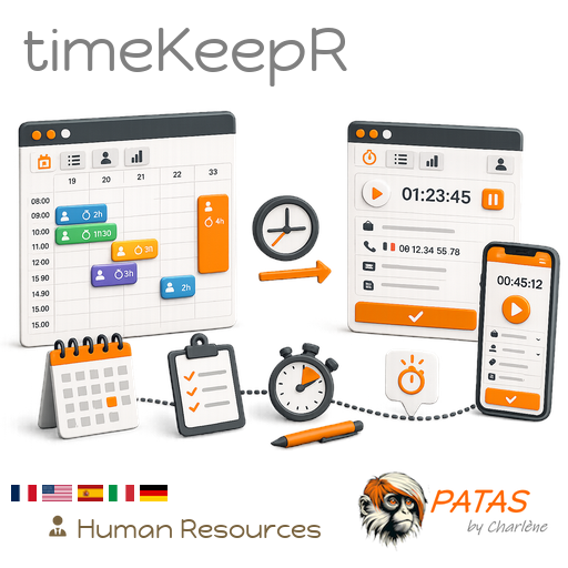 TimeKeepr : Advanced Time Tracking for Dolibarr