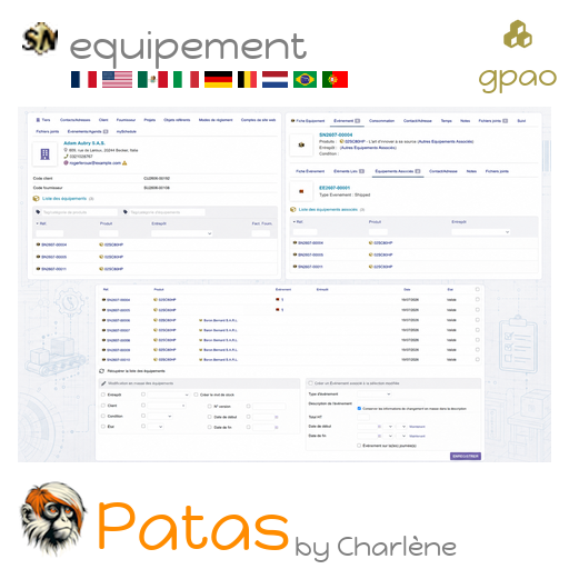 Equipement : traçabilité et sérialisation produits