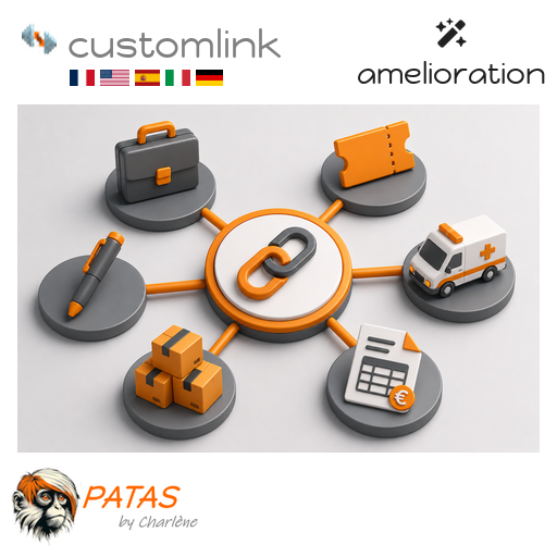 CustomLink : improving links between elements