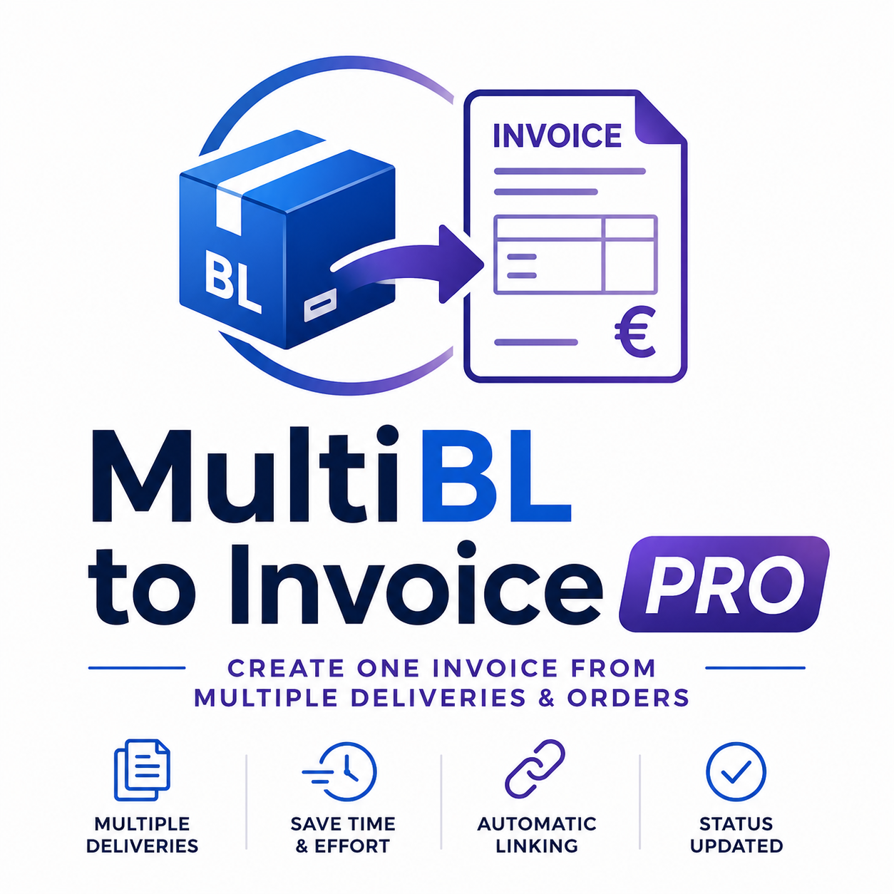 MultiBL to Invoice PRO – Create One Invoice from Multiple Deliveries & Orders