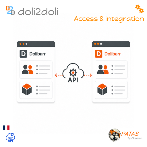 doli2doli : Data transfer between Dolibarr instances