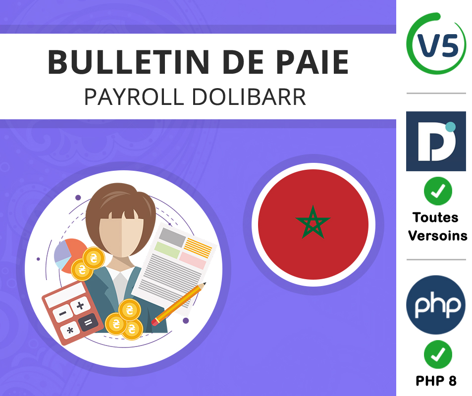 Morocco Model Pay Slip - or Morocco Model Pay Slip