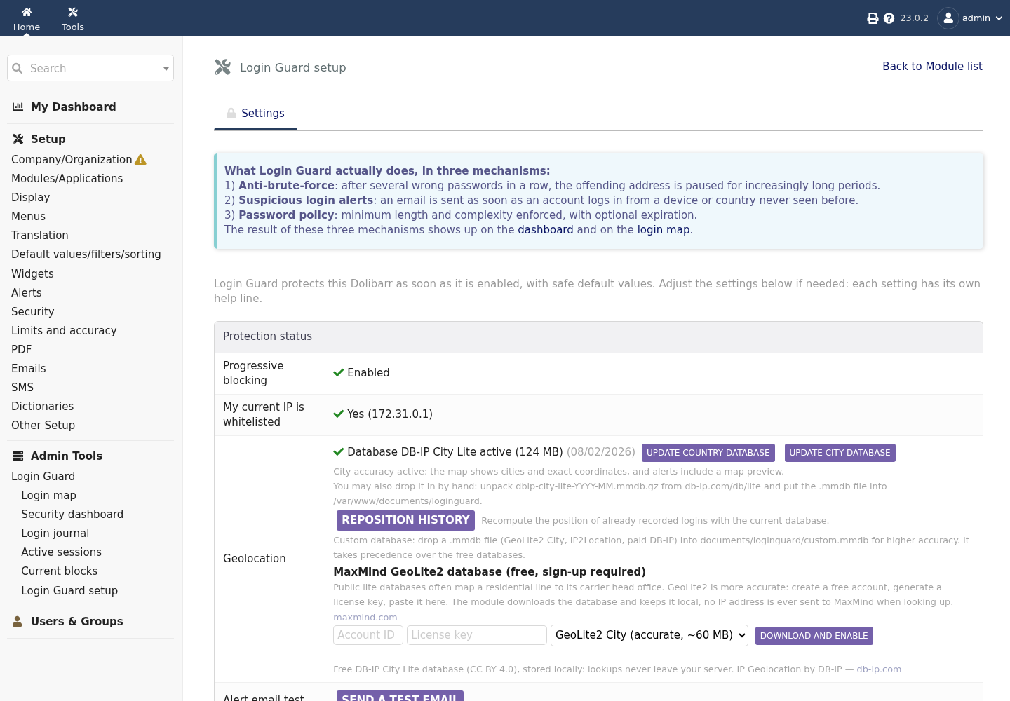 Login Guard, Brute Force Protection and Login Alerts