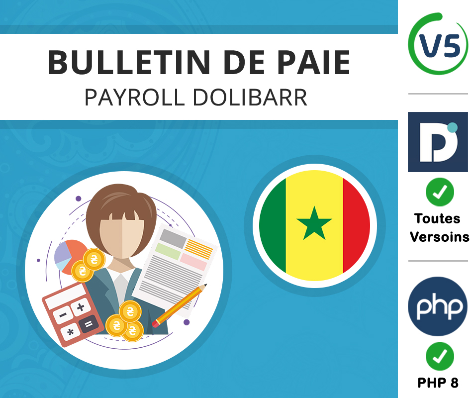 Bulletin de Paie Modèle Sénégal - ou Fiche de Paie Modèle Sénégal