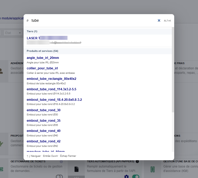 GlobalSearch – Global search and keyboard palette