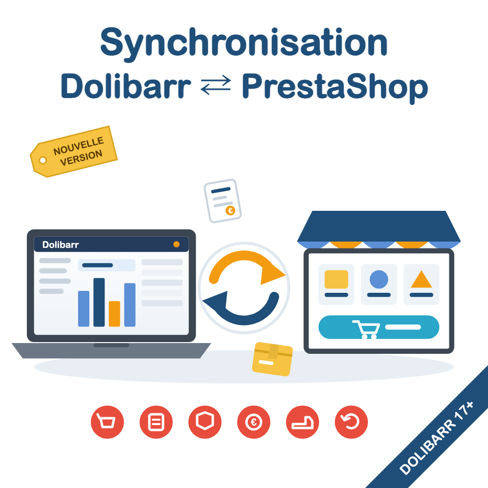 PrestaNexus — Dolibarr ⇄ PrestaShop Synchronisation
