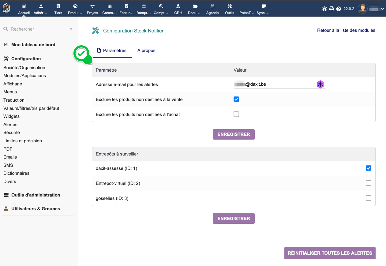 Stock Notifier – Echtzeit-Lagerwarnungen