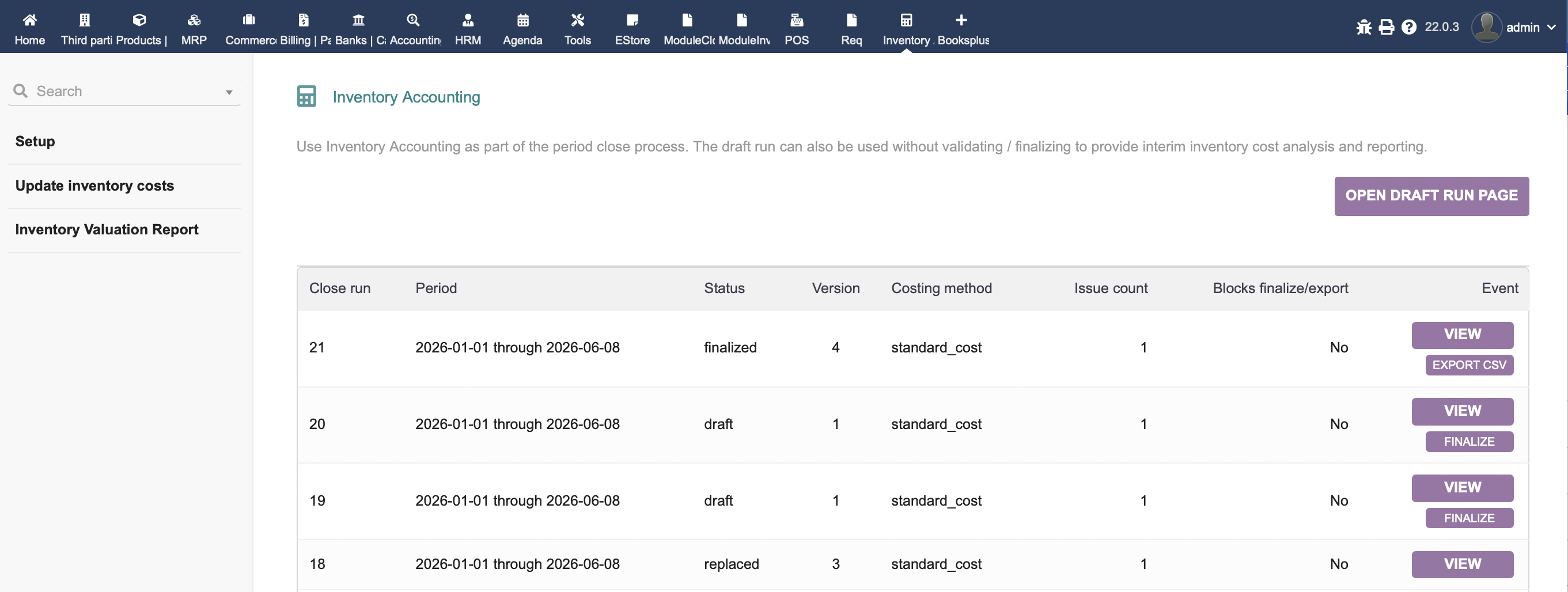 Inventory Accounting