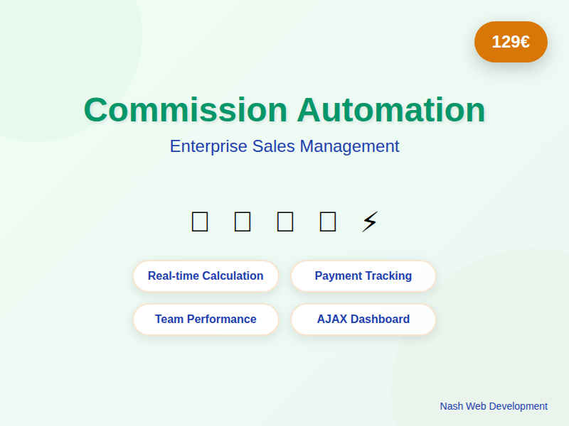 Commission V2 - Gestione commissioni commerciali