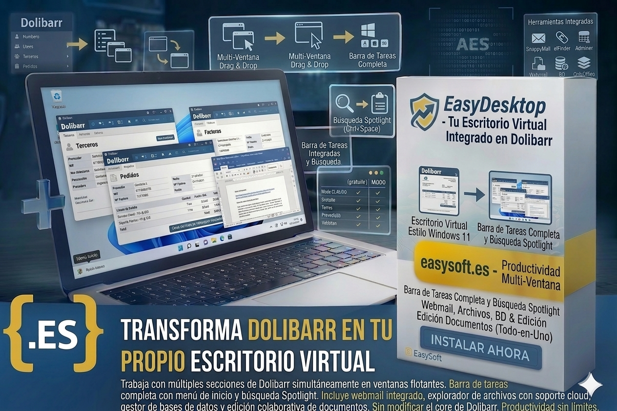 EasyDesktop - Bureau Virtuel pour Dolibarr