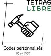 Add custom code everywhere (CSS et JS)