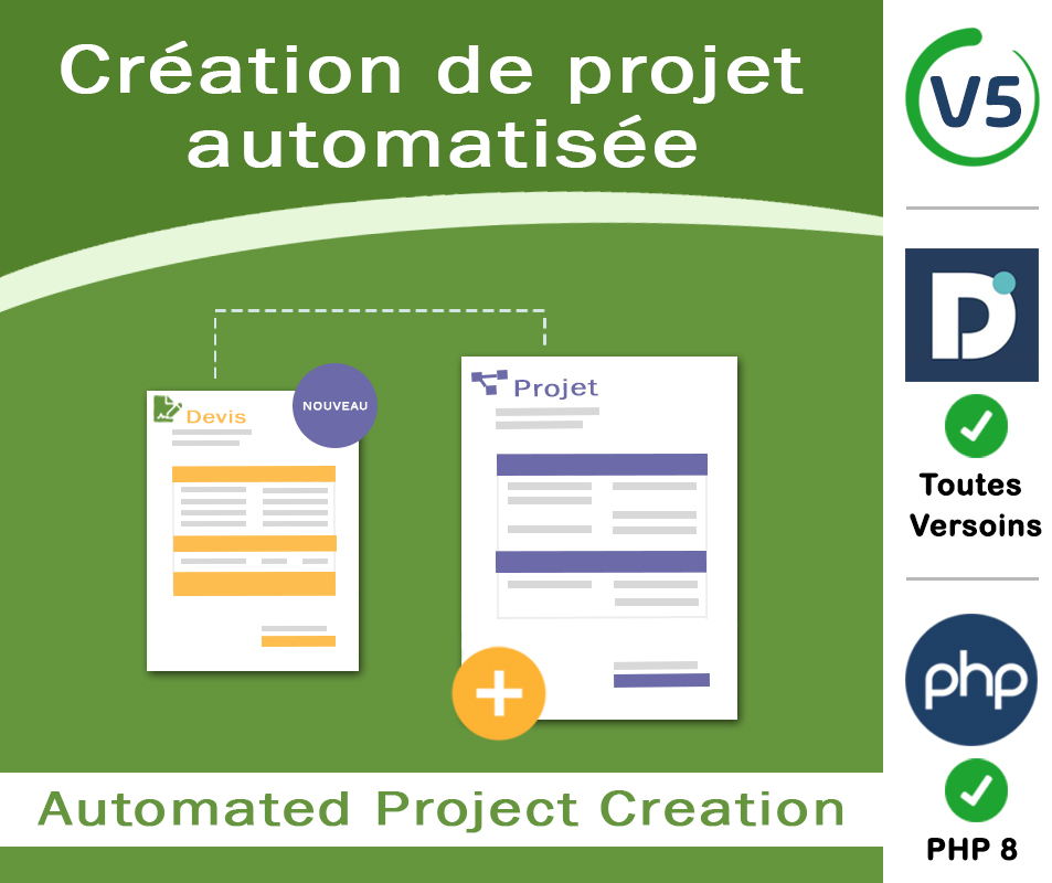 Creación de proyectos automatizada