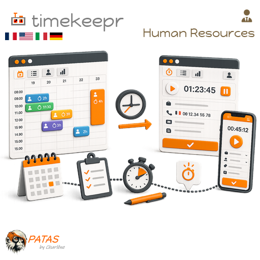 TimeKeepr : Advanced Time Tracking for Dolibarr
