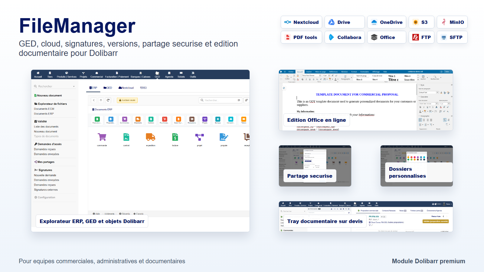 FileManager - GED & Cloud Suite