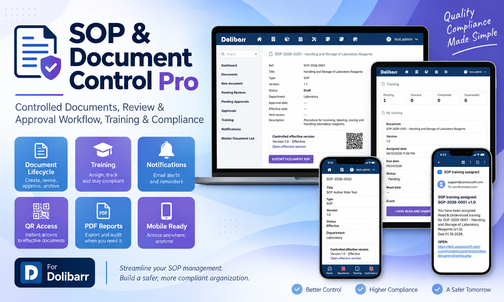 SOP & Document Control Pro