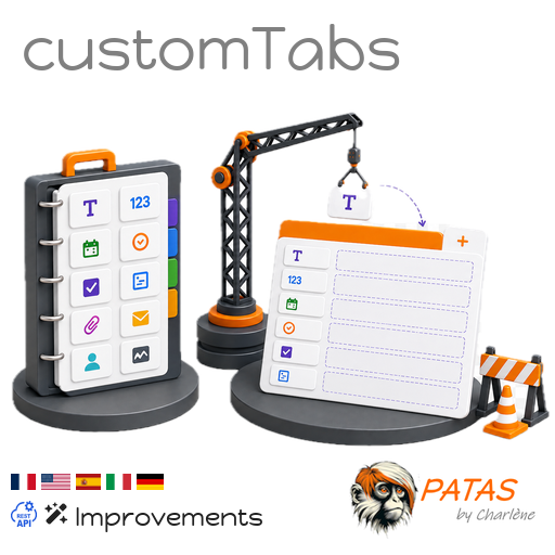 CustomTabs, personalisierte dynamische Registerkarten