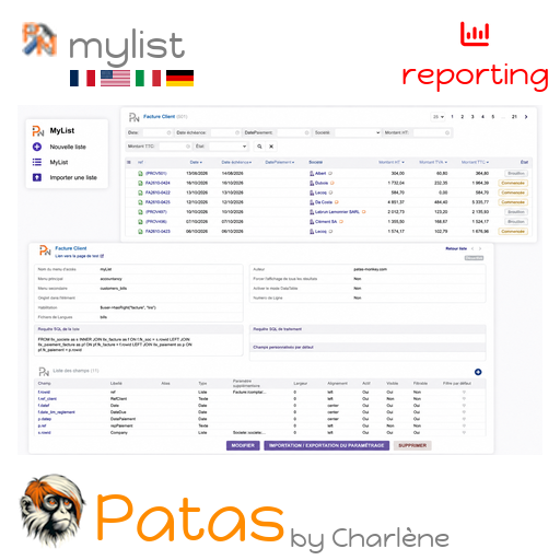 myList : personalized dynamic Lists