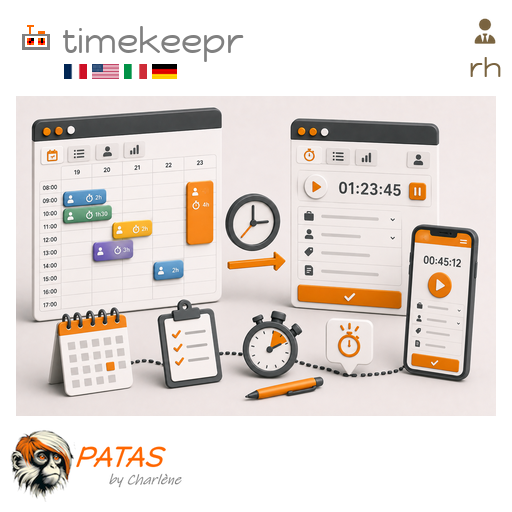 TimeKeepr : Advanced Time Tracking for Dolibarr