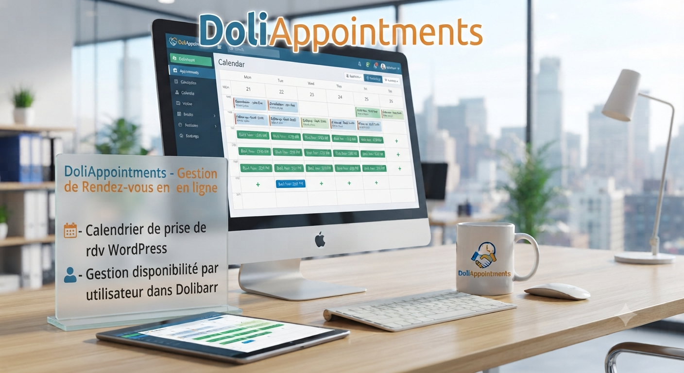 DoliAppointments - Gestion de Rendez-vous et Disponibilités