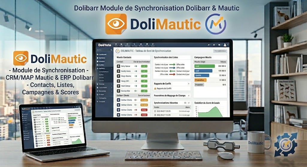 DoliMautic: complete bidirectional synchronization between Dolibarr and Mautic to automate your marketing